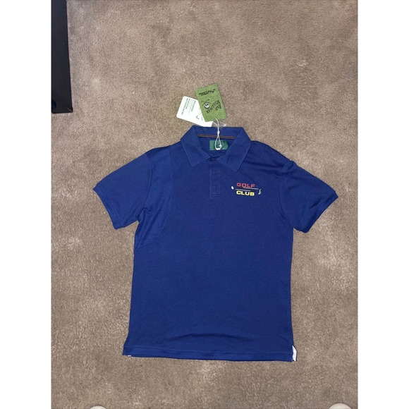 Men’s Bad‎ Mulligan Golf Polo NWT Navy with UV PROTECTION ($68) - Picture 3 of 6